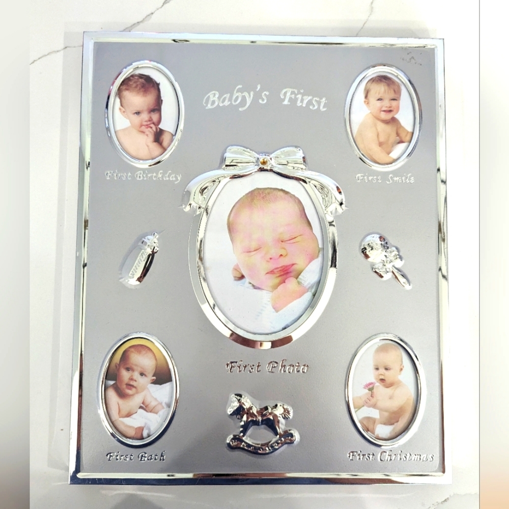 Baby's first picture frame. New!